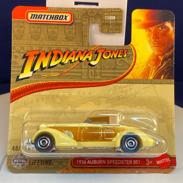 Matchbox 1936 Auburn Speedster 851 Indiana Jones (J25)