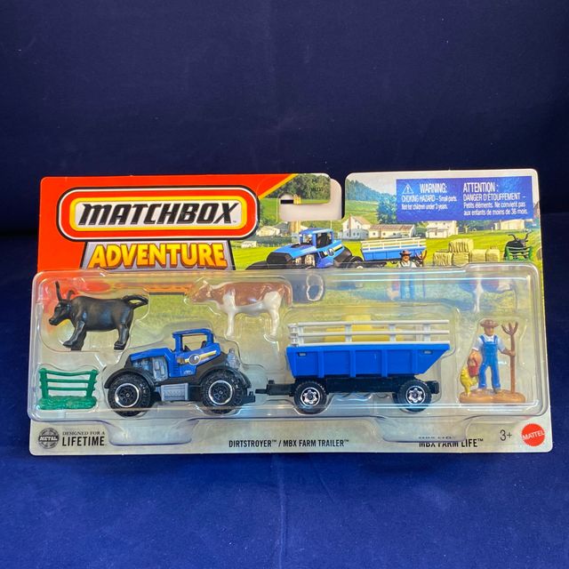 Matchbox Farm Tractor 2015 Dirtstroyer Trevino Farms Red | Meses sin interés