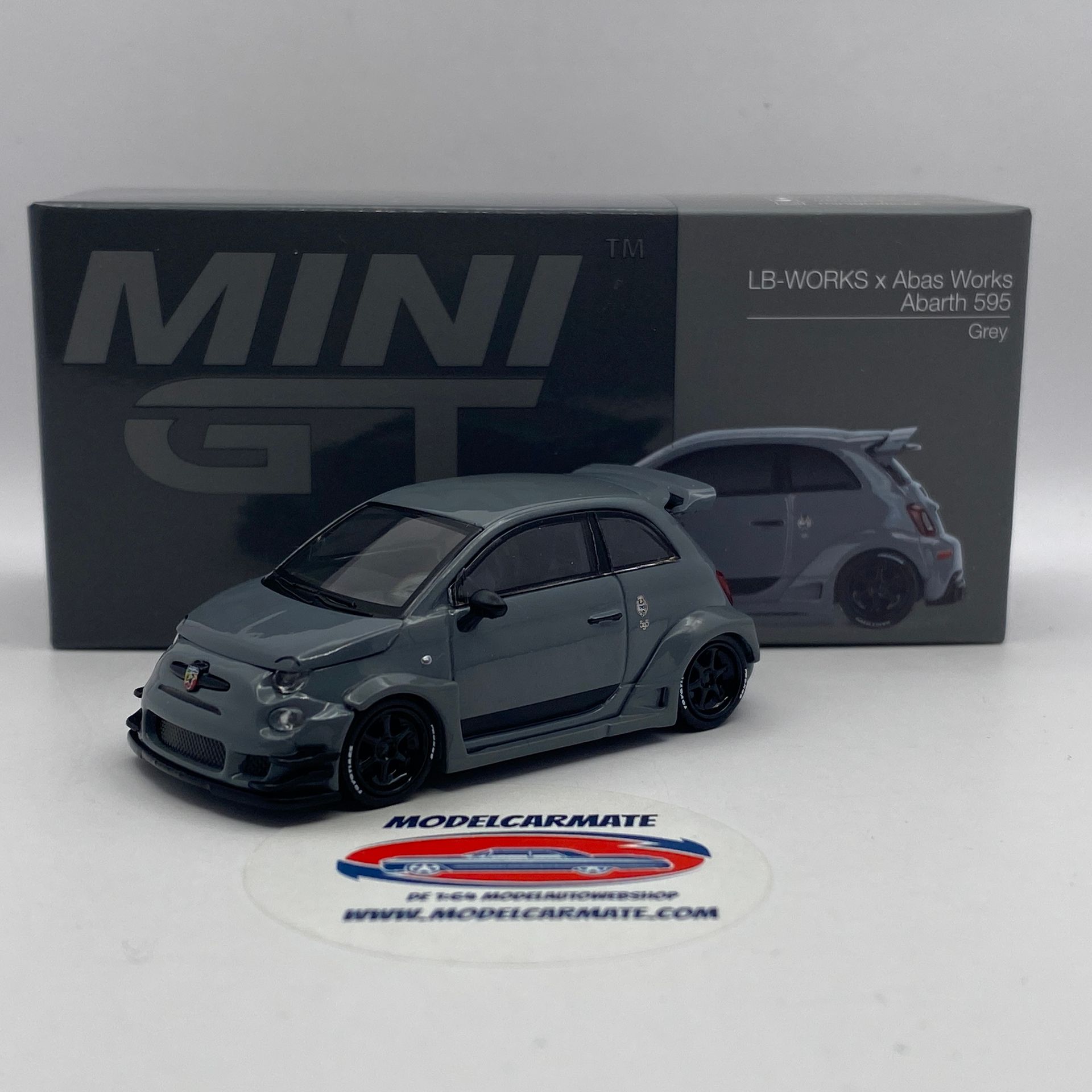 Mini GT - LB-Works x Abas Works Abarth 595 (LHD)  #995