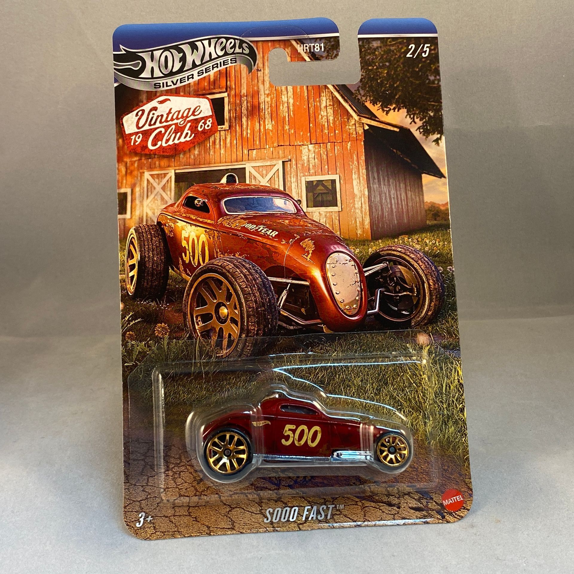 Hot Wheels Silver Series Vintage Club - Soo Fast