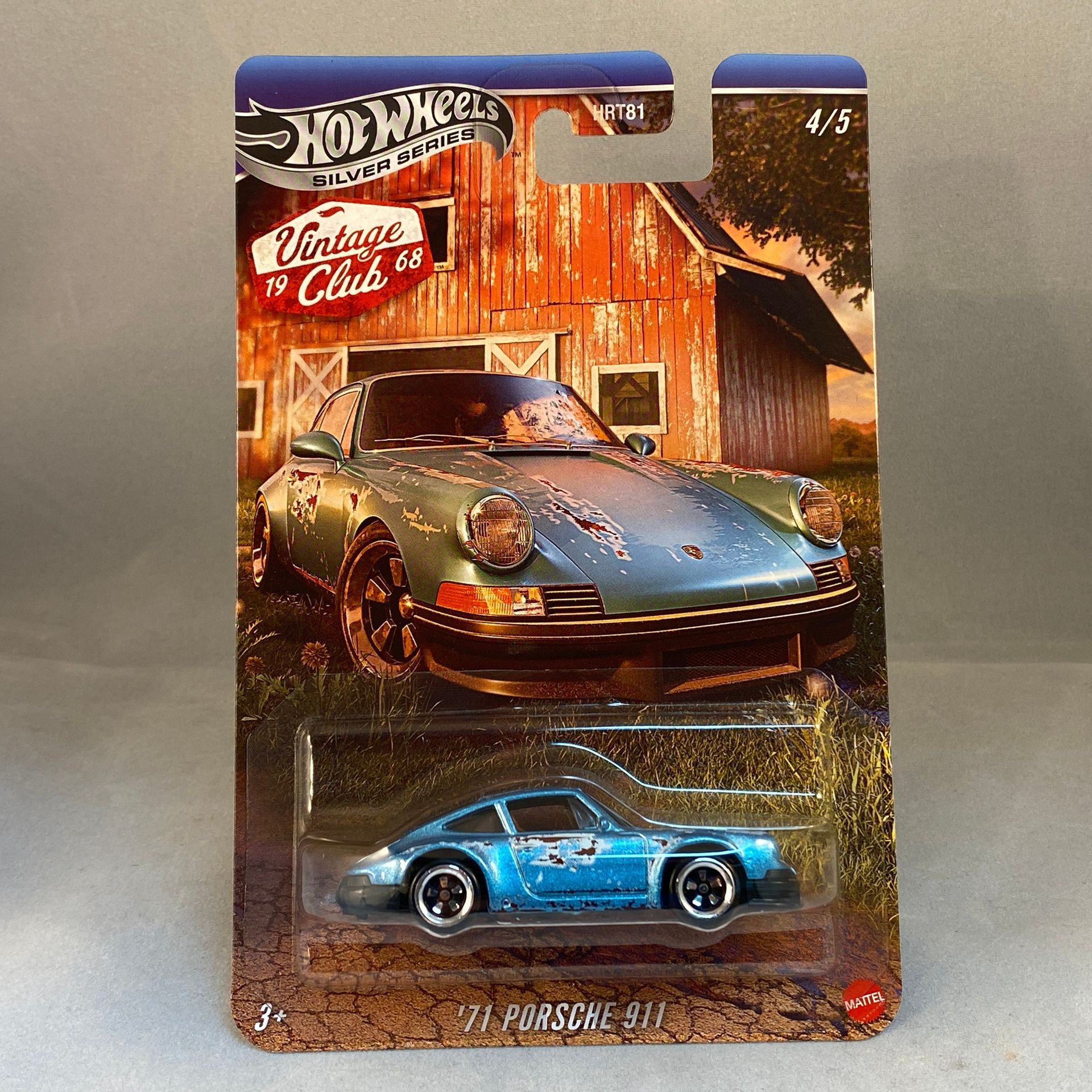 Hot Wheels Silver Series Vintage Club - '71 Porsche 911