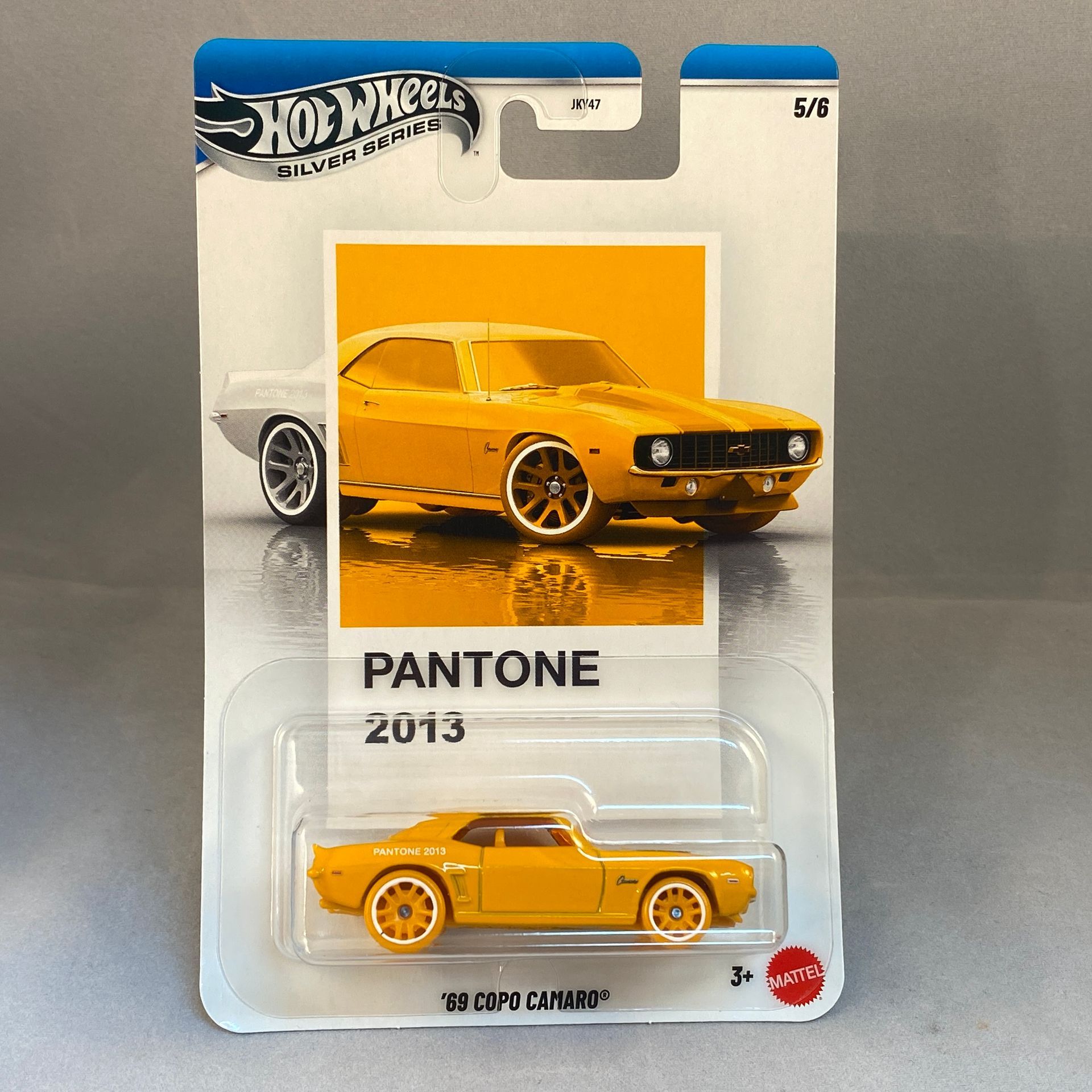 Hot Wheels Silver Series Pantone 69 COPO Camaro