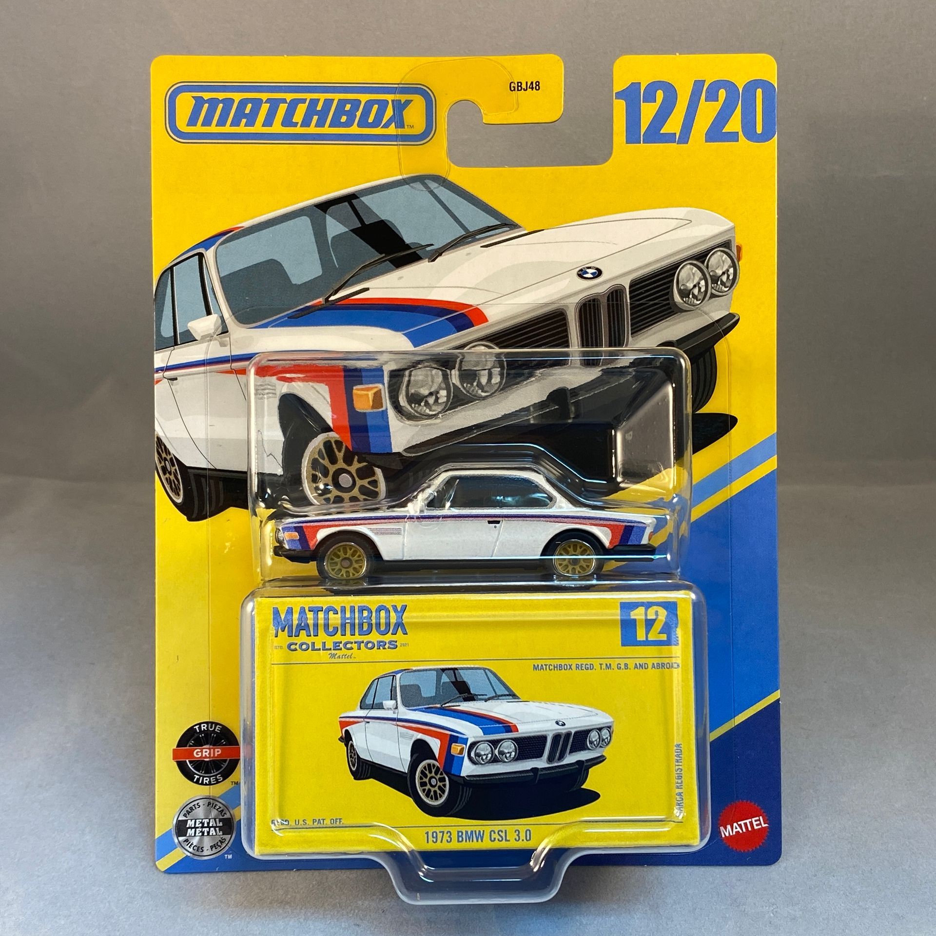 Matchbox Collectors -  1973 BMW CSL 3,0
