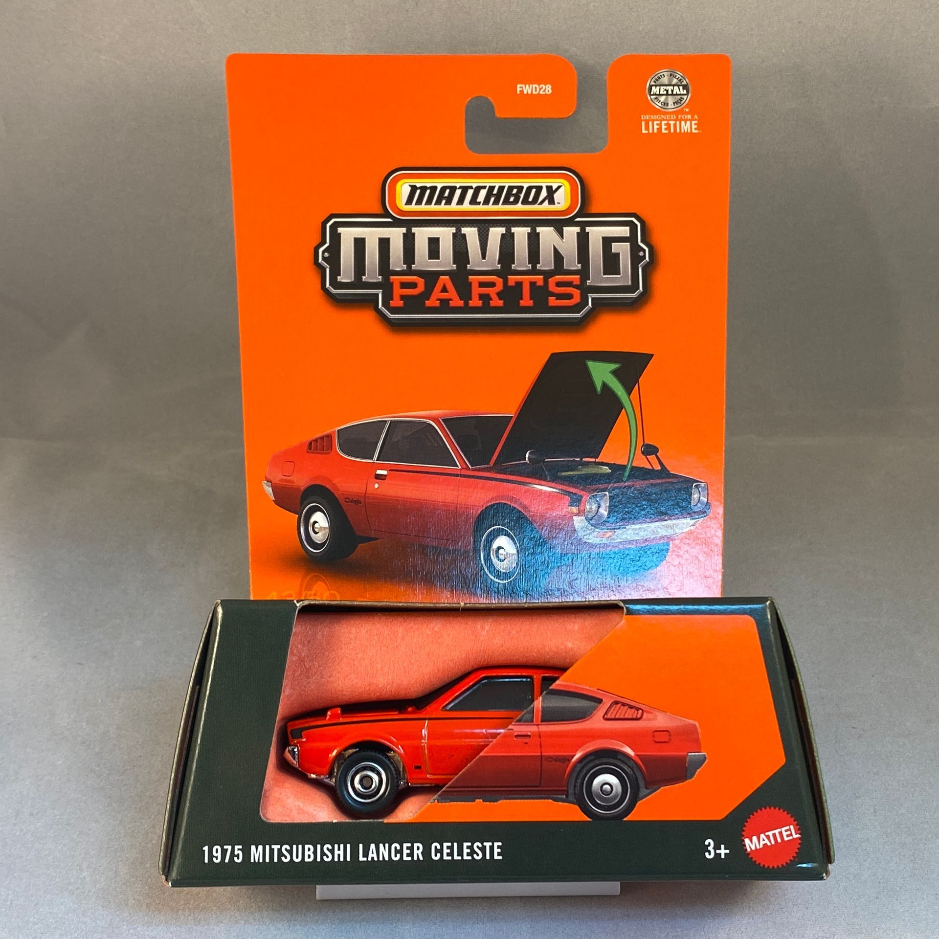 Matchbox Moving Parts -  1975 Mitsubishi Lancer Celeste