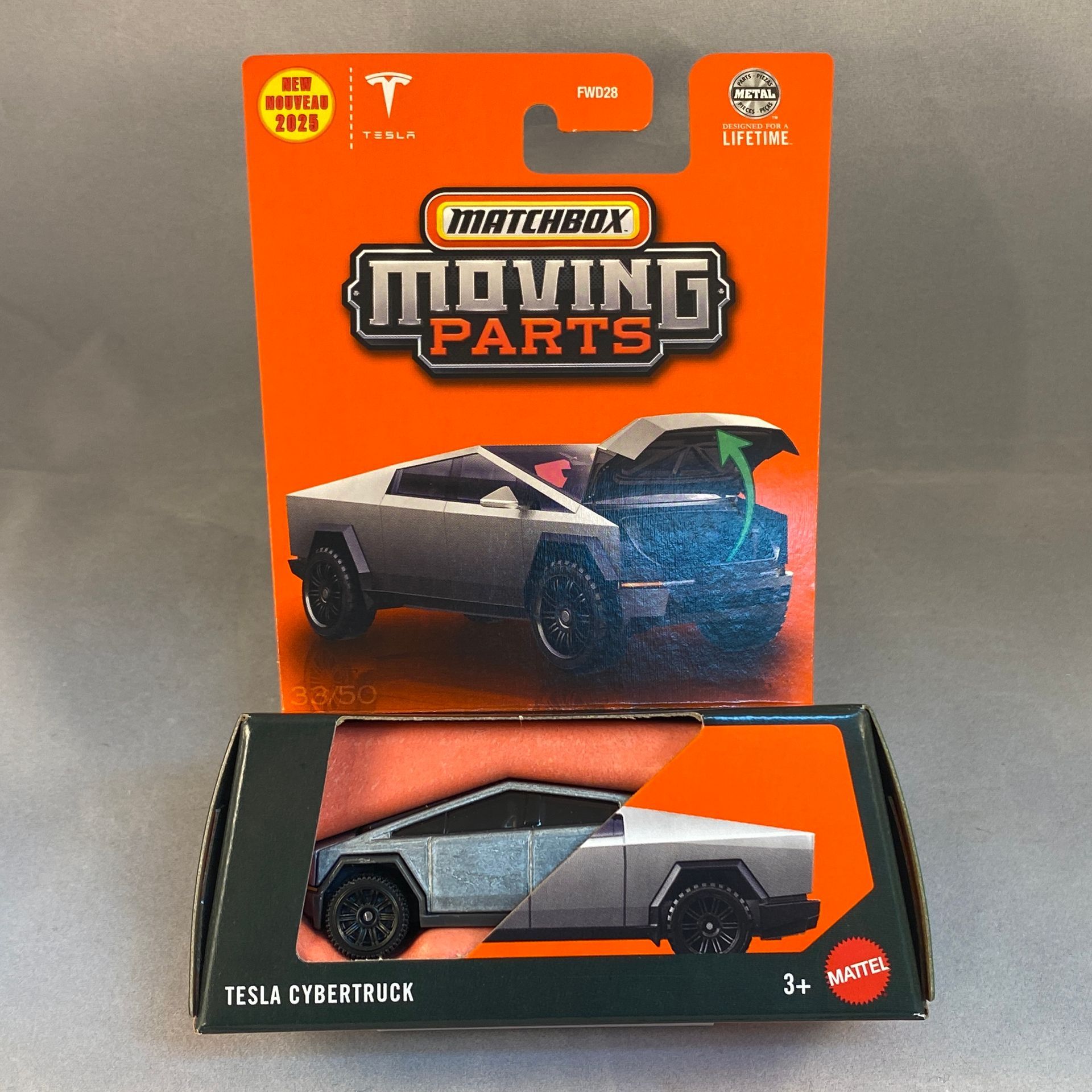 Matchbox Moving Parts Tesla Cybertruck