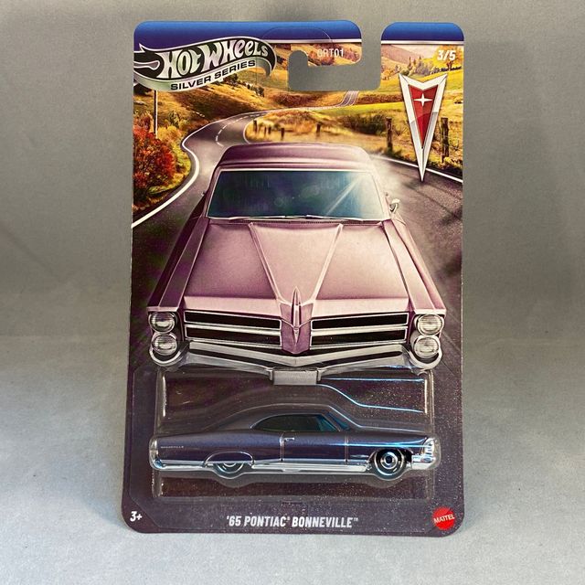 希少！激レア！当時物！PONTIAC BONNEVILLE 3IN1 Hot Wheels Silver Series - '65 Pontiac Bonneville