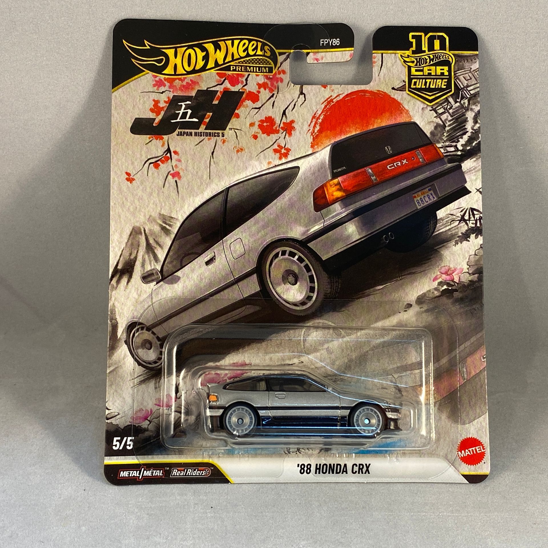 Hot Wheels Car Culture Japan Historics 5 - '88 Honda CRX