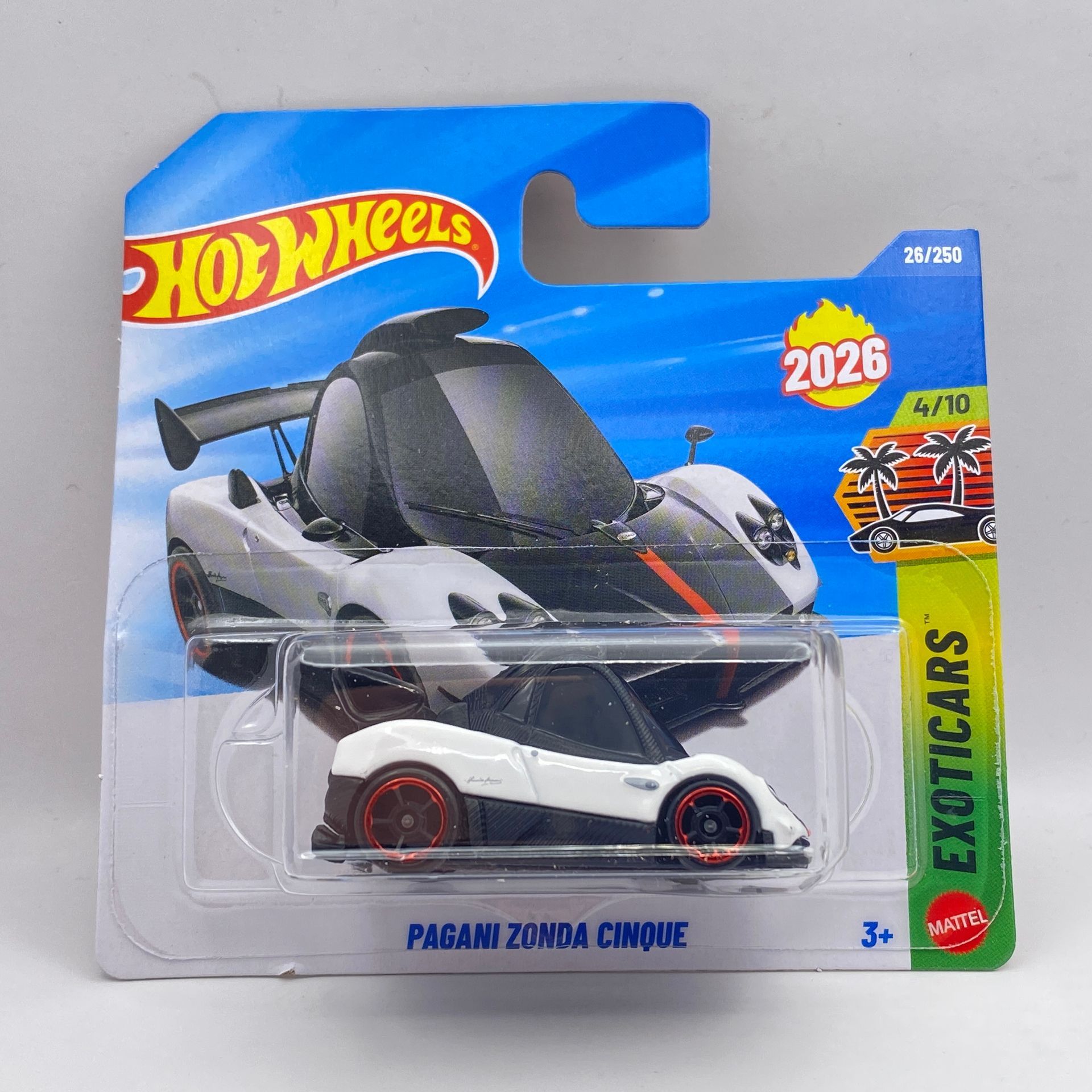 Hot Wheels Pagani Zonda Cinque - Tooned (C26)