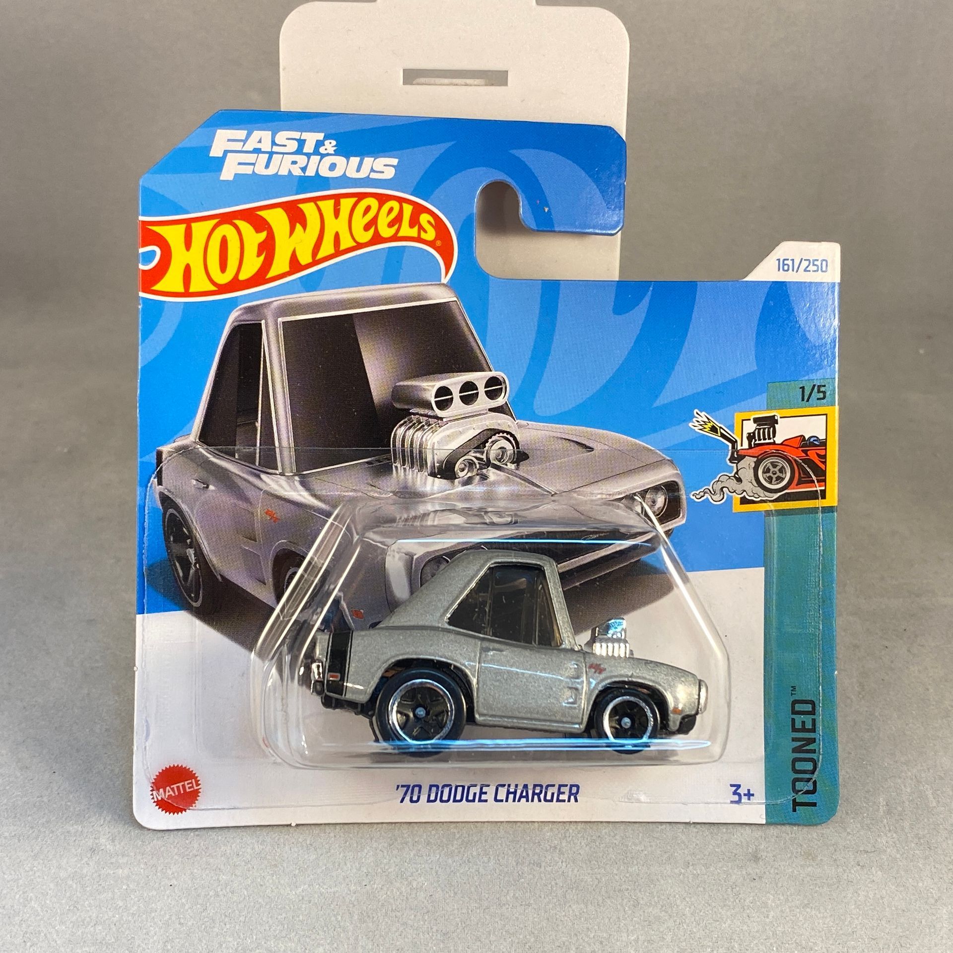 Coffret Hot Wheels Fast & Furious Tooned - Toyota Supra 1994 - Dodge Charger 1970