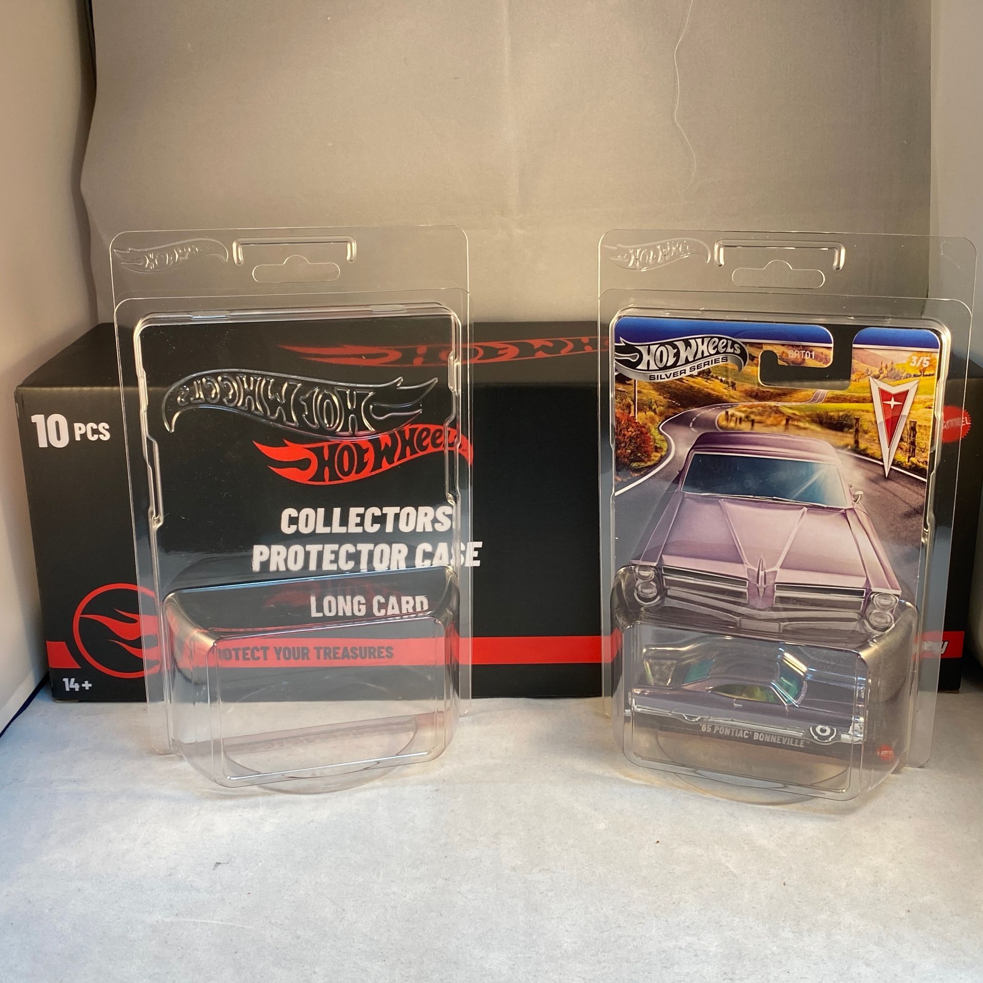Étui de protection Hot Wheels, carte longue (p.stuk)