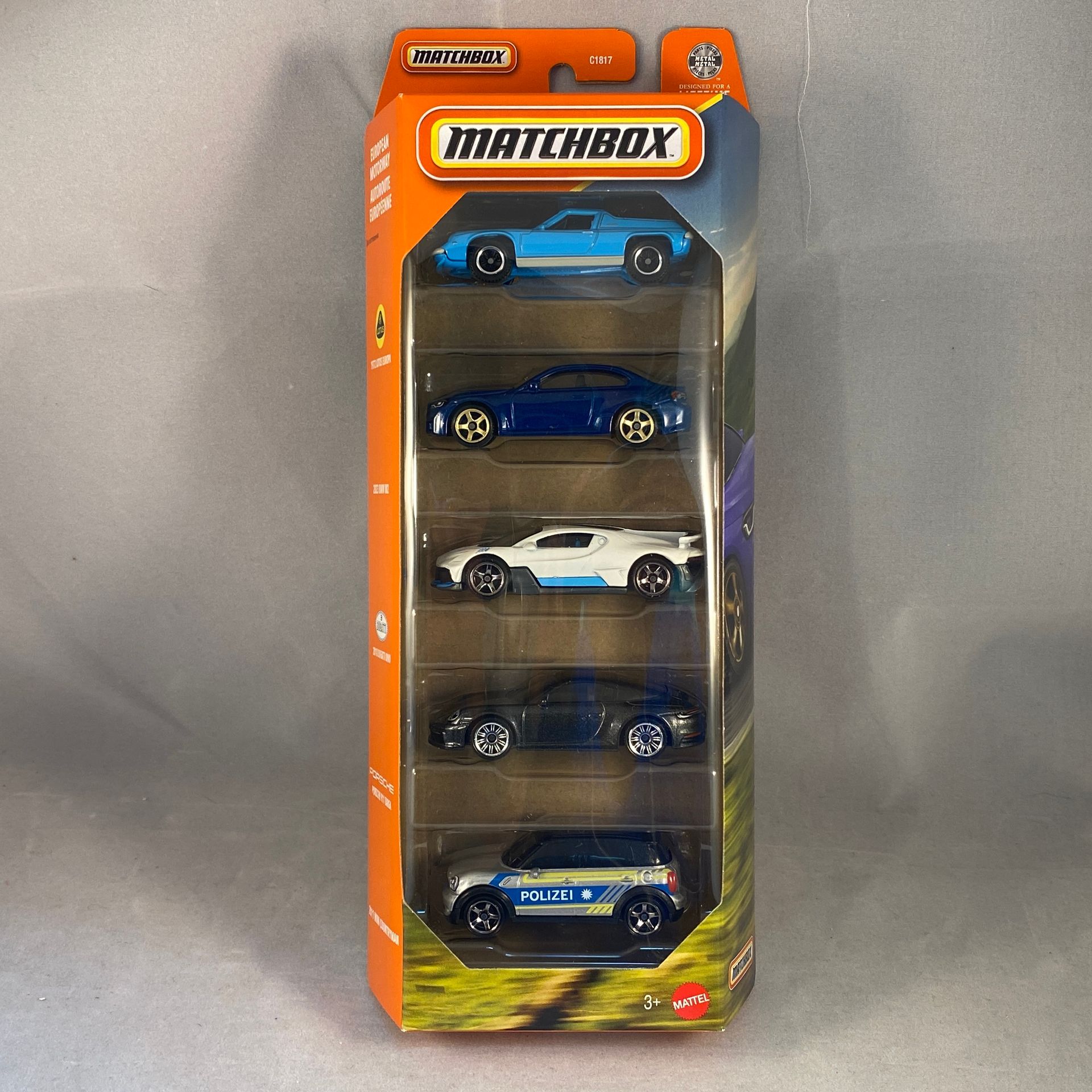 Coffret de 5 Matchbox - Autoroute européenne (JJP32)