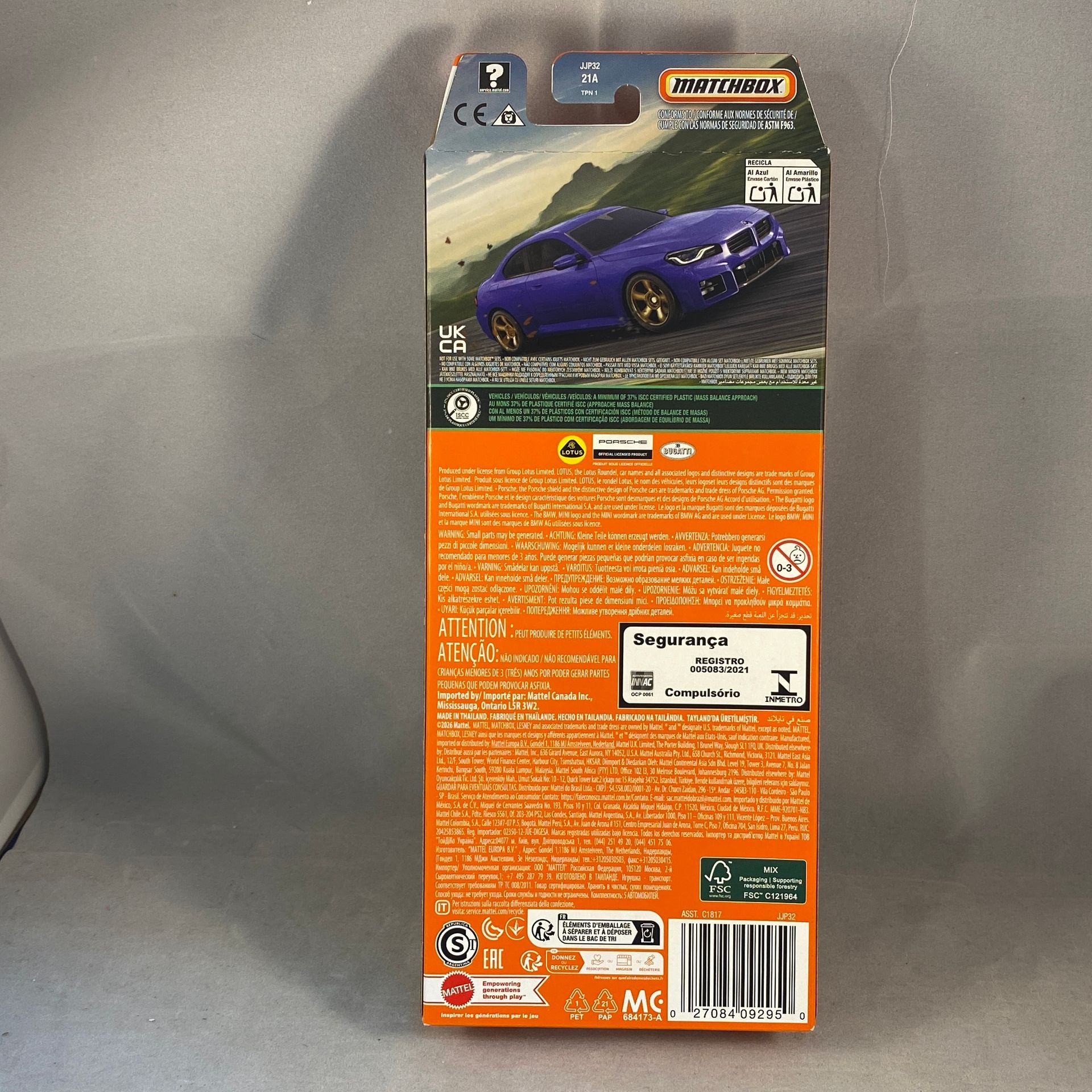 Coffret de 5 Matchbox - Autoroute européenne (JJP32)