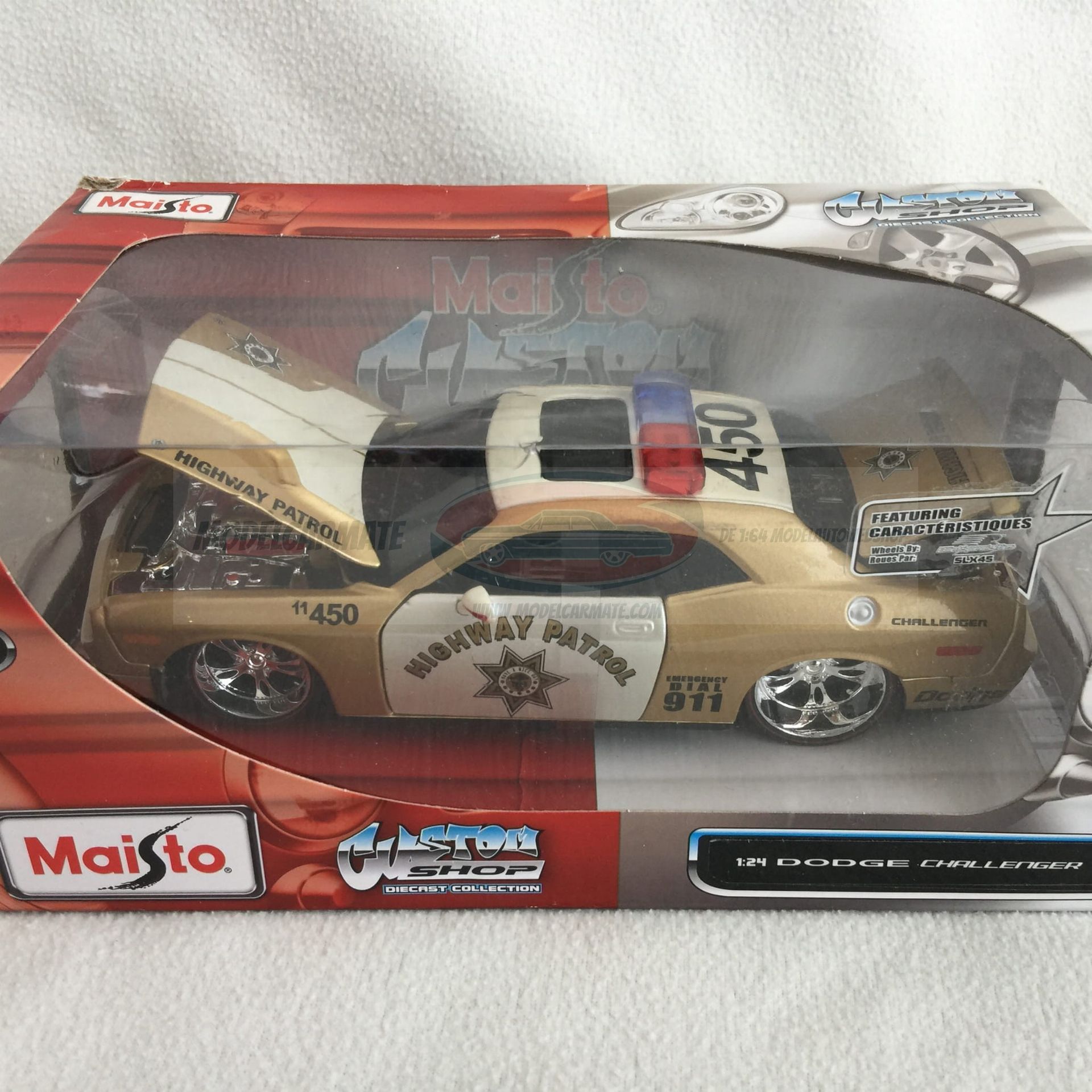 Maisto Dodge Challenger Highway Patrol