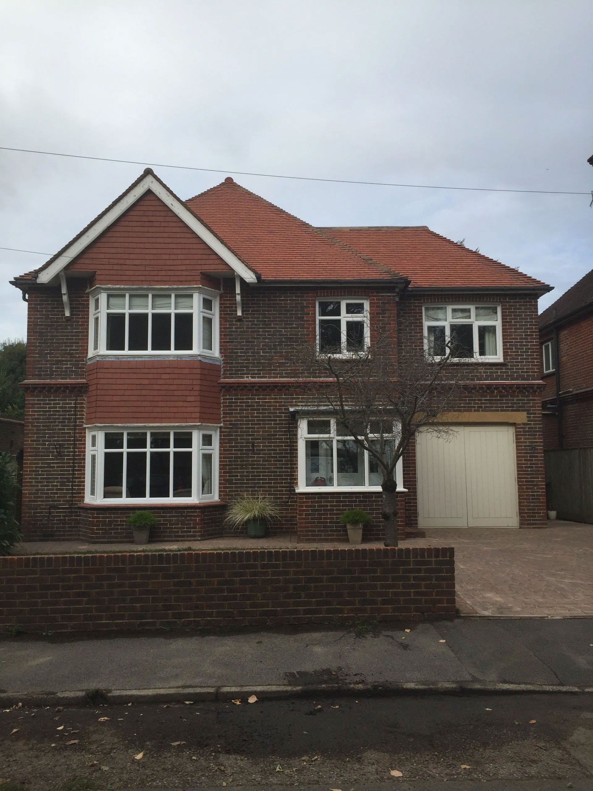 Roof after being cleaned