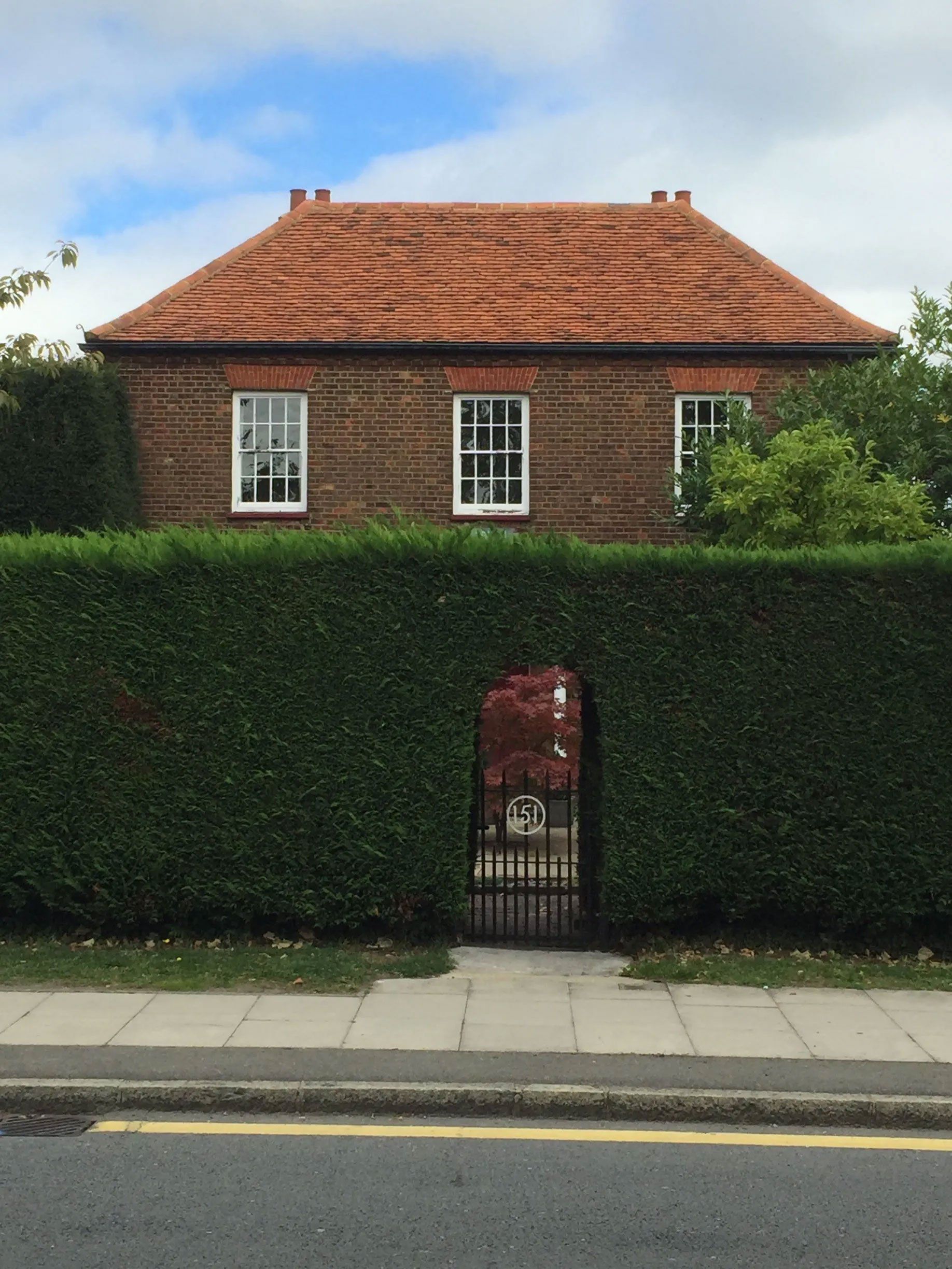 Roof after being cleaned