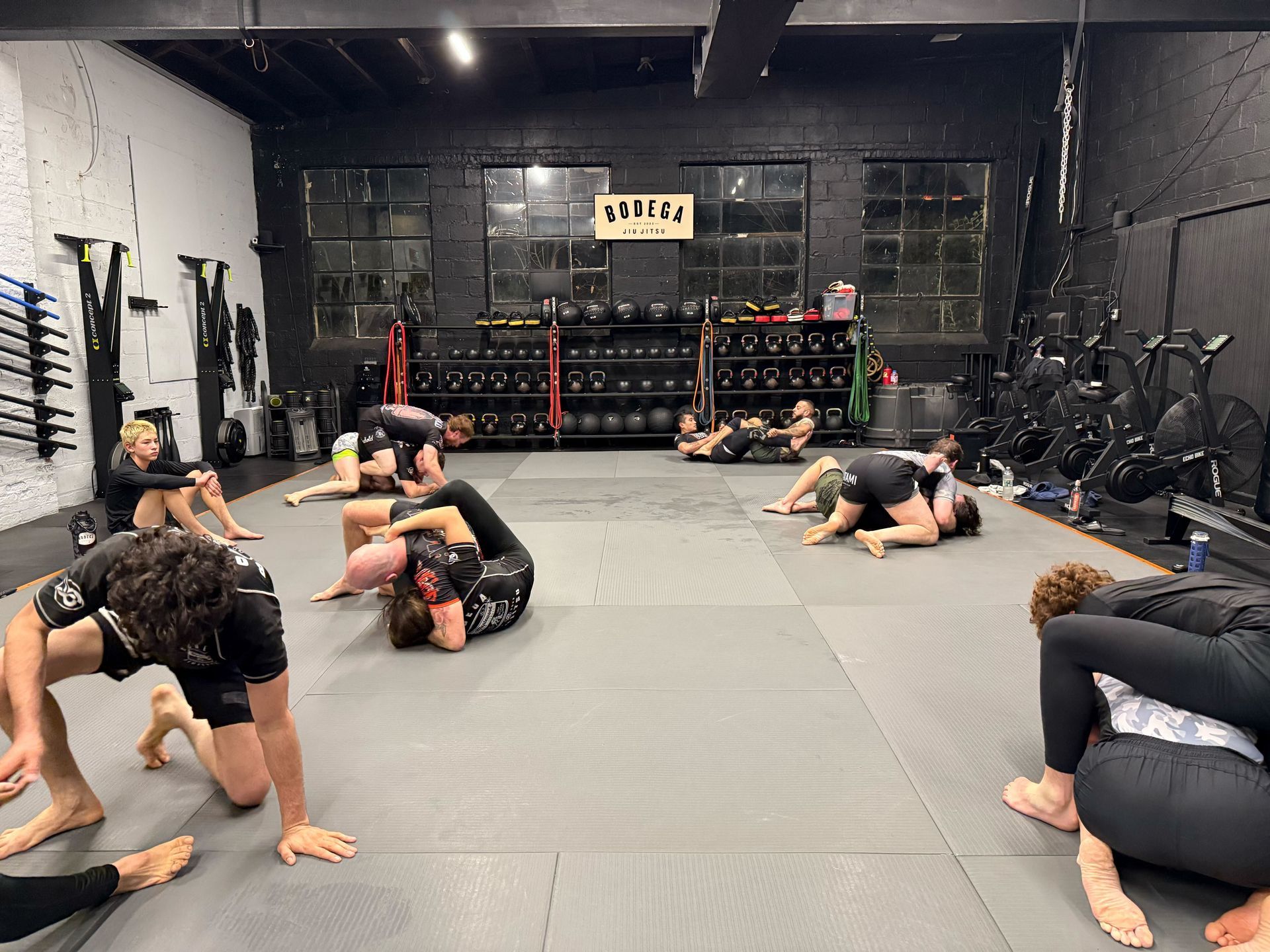 Student building resilience and confidence through Brazilian Jiu-Jitsu at Bodega Jiu-Jitsu Maplewood