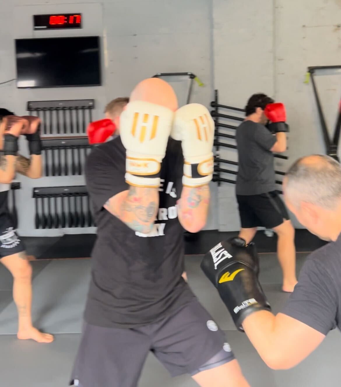 Seniors practicing Brazilian Jiu-Jitsu at Bodega Jiu-Jitsu Maplewood NJ to improve fitness.