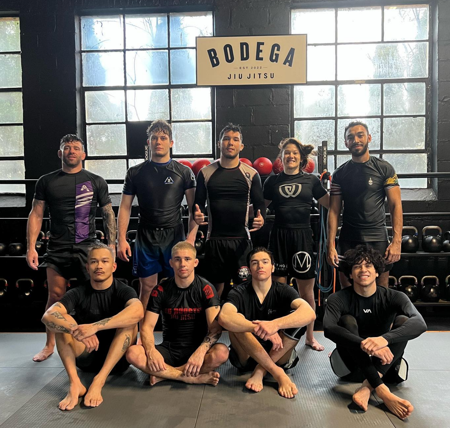 A Bodega Jiu-Jitsu student in Maplewood NJ practices grappling to build strength and endurance.