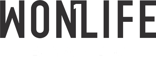 The word wonlife is written in black on a white background.