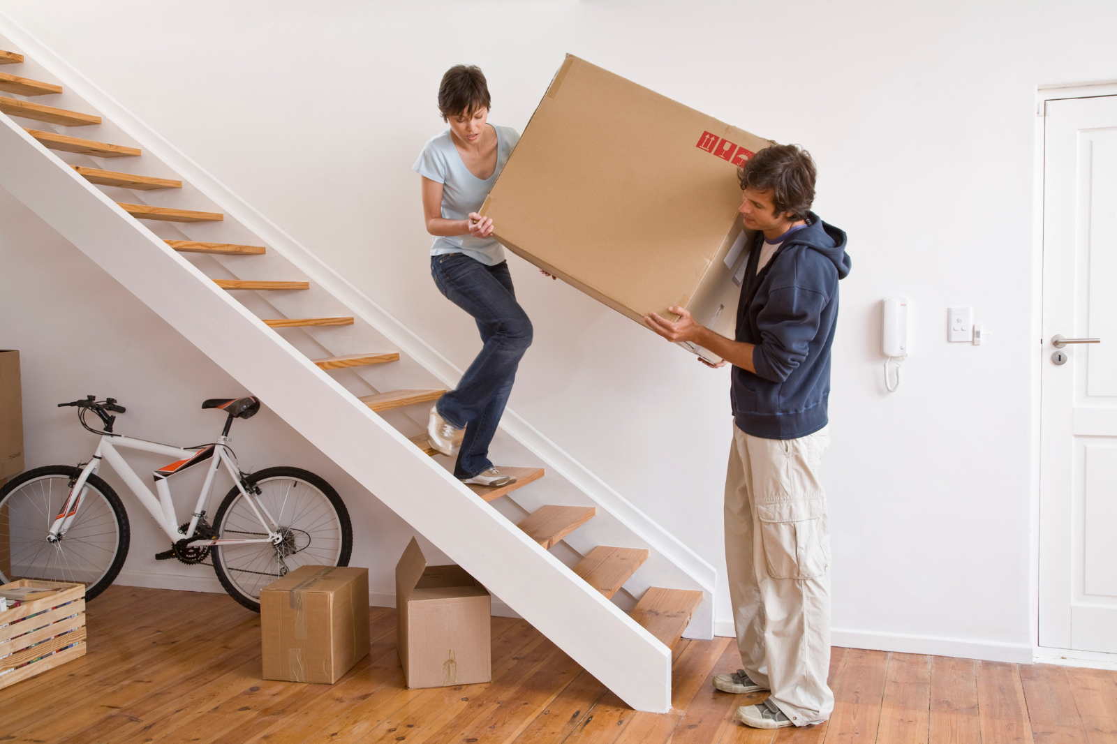 Moving Heavy Furniture Down Stairs