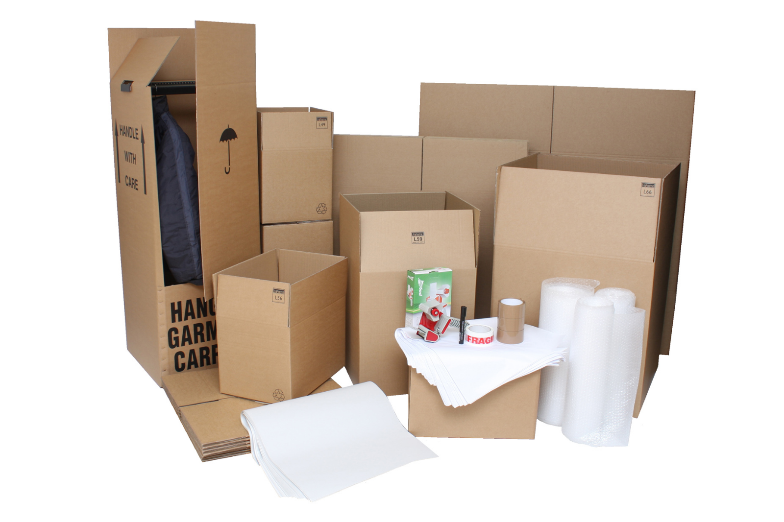 pre-packing tip: prepare some sort of packing material