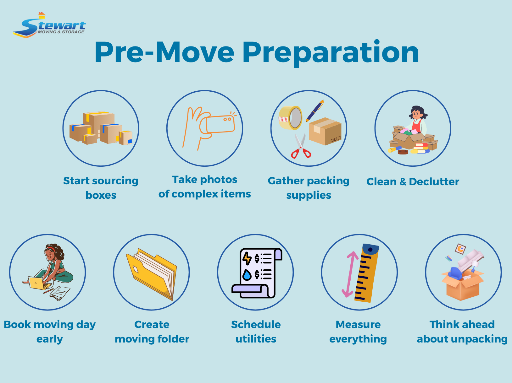 pre-move preparation