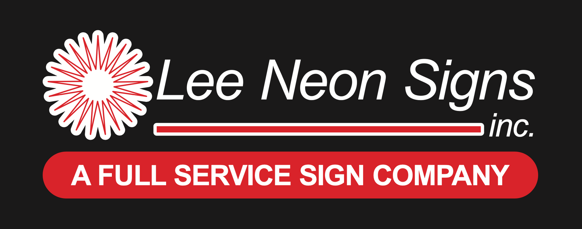 Lee Neon Signs - Tennessee & Kentucky Full Service Sign Company Logo