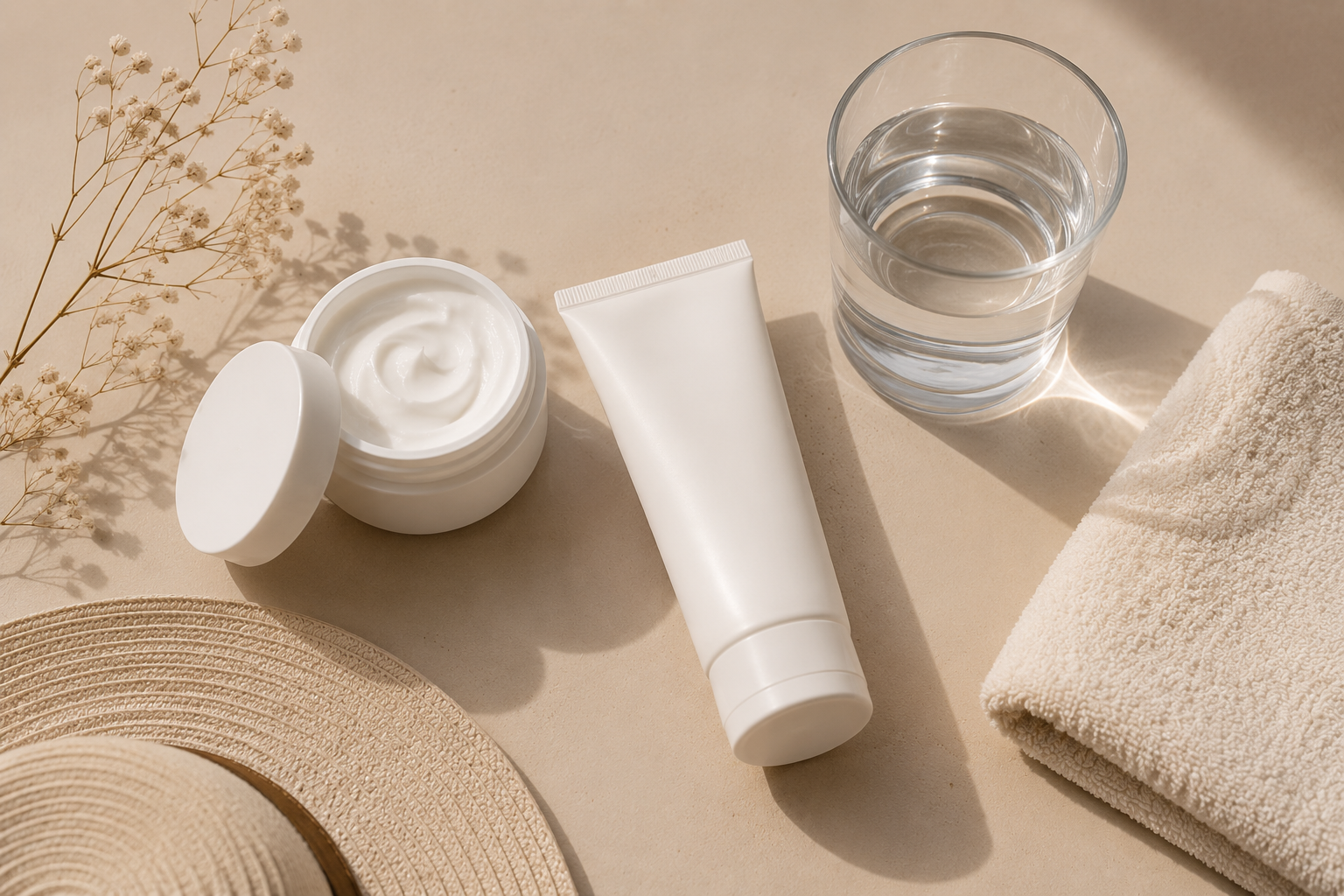 Skincare products 