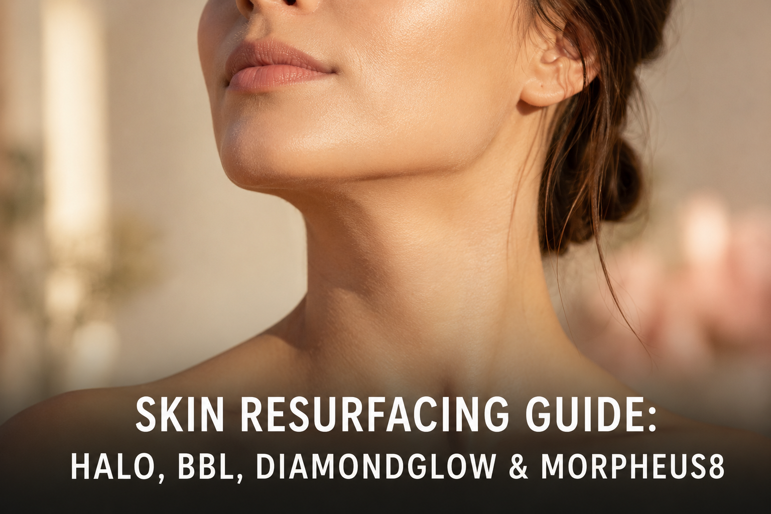 Skin resurfacing guide cover image for Halo BBL DiamondGlow Morpheus8