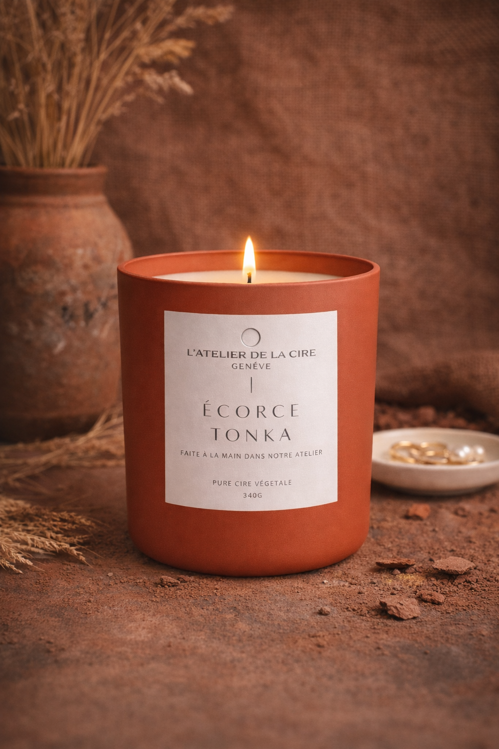 Bougie Shaanti Argile