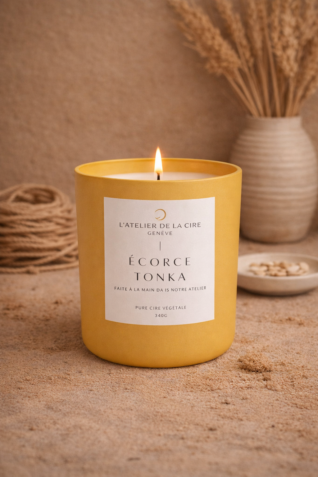 Bougie Shaanti Canari