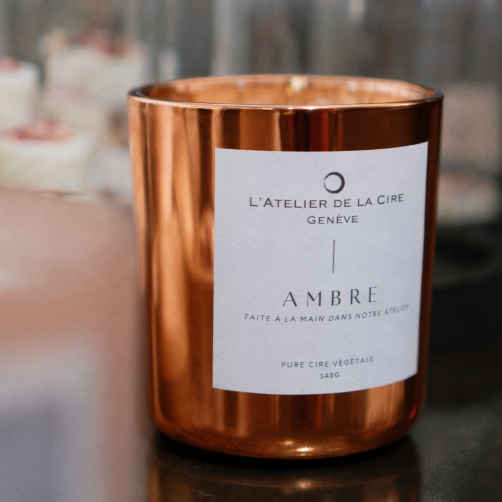 Bougie Shaanti Or Rose