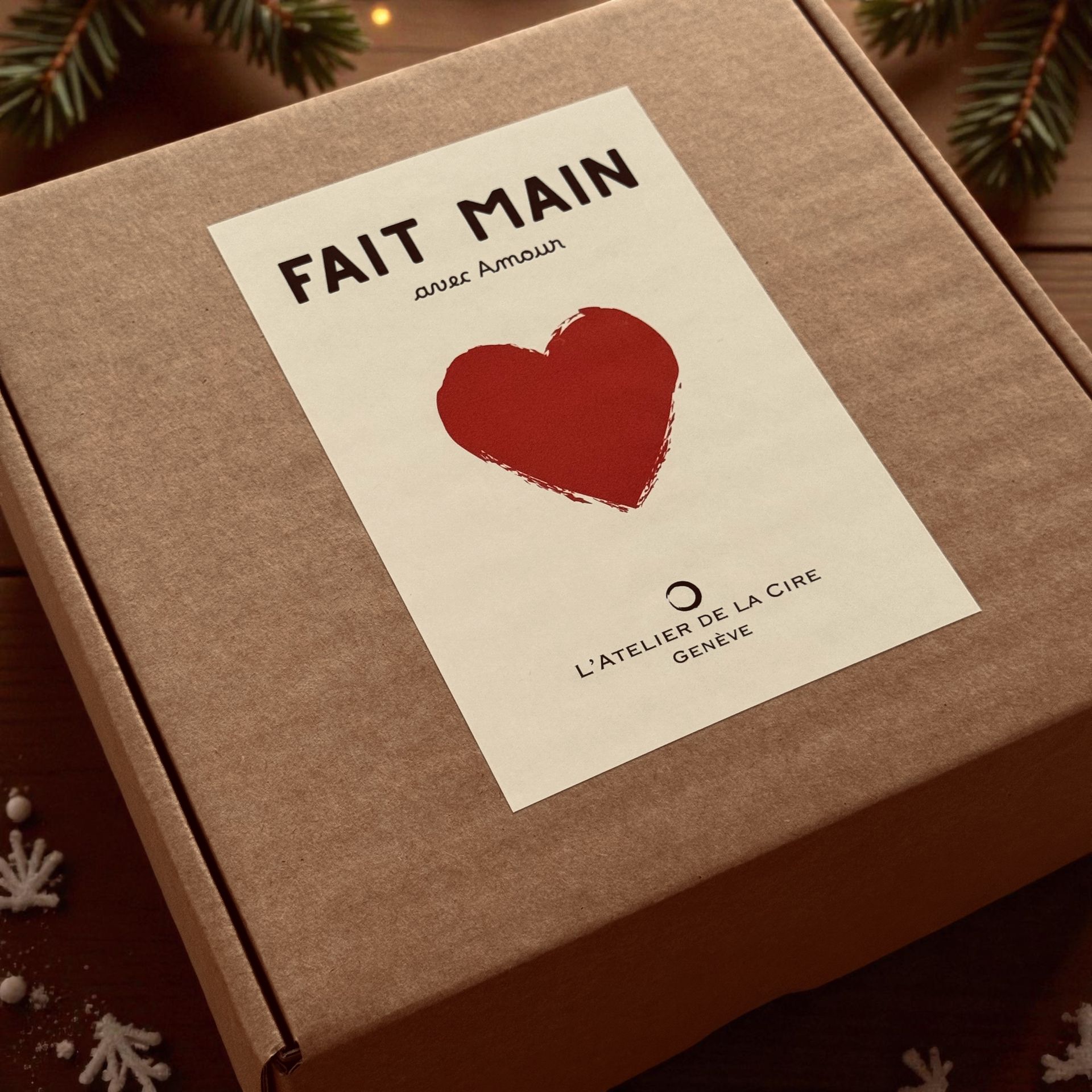 Coffret créatif Fait avec Amour