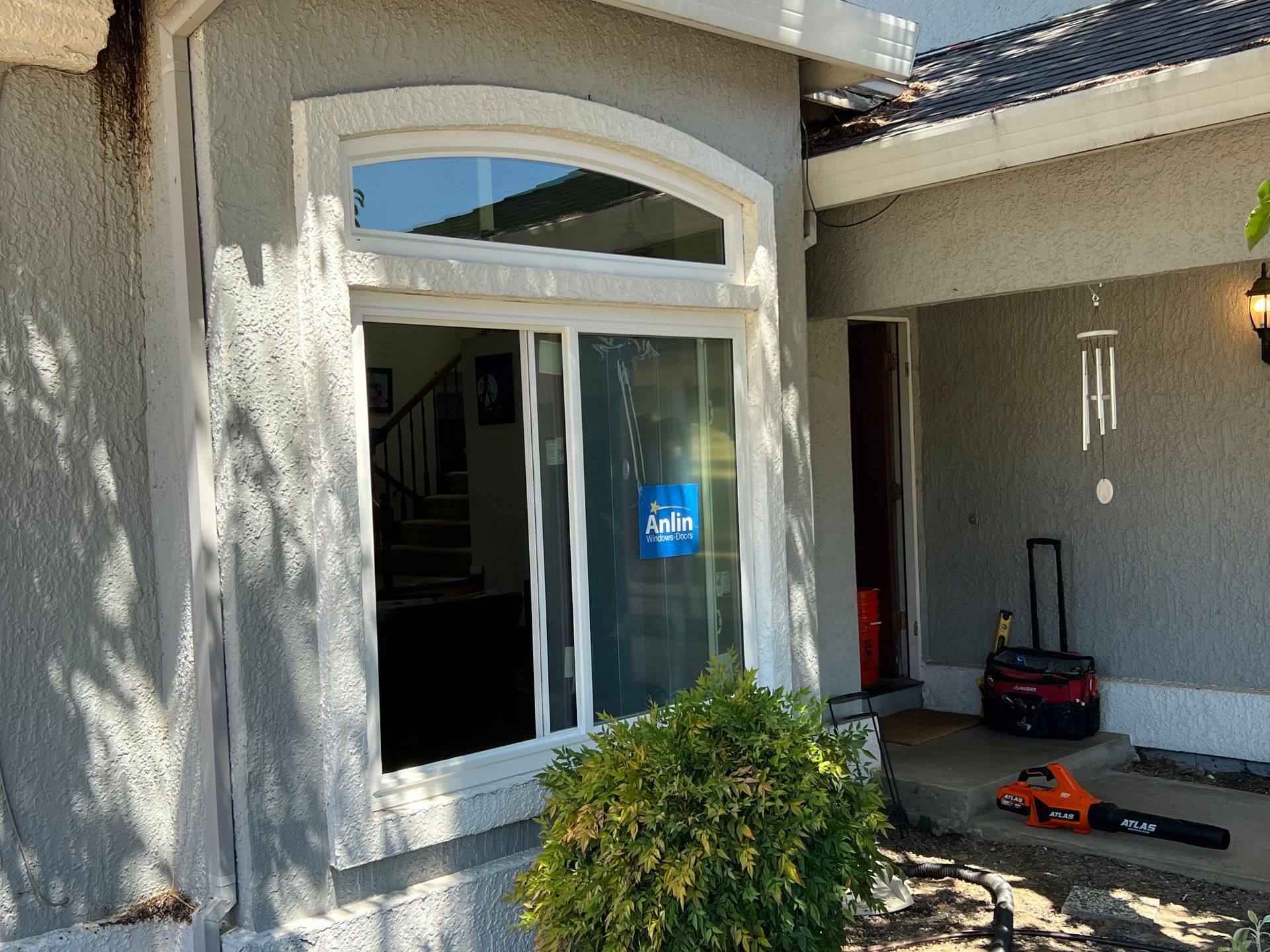 White Retrofit Window