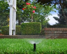 Garden with Sprinkler - Sprinkler Service in Oregon City, OR
