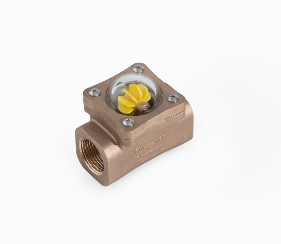 Spinner Style Sight Flow Indicator