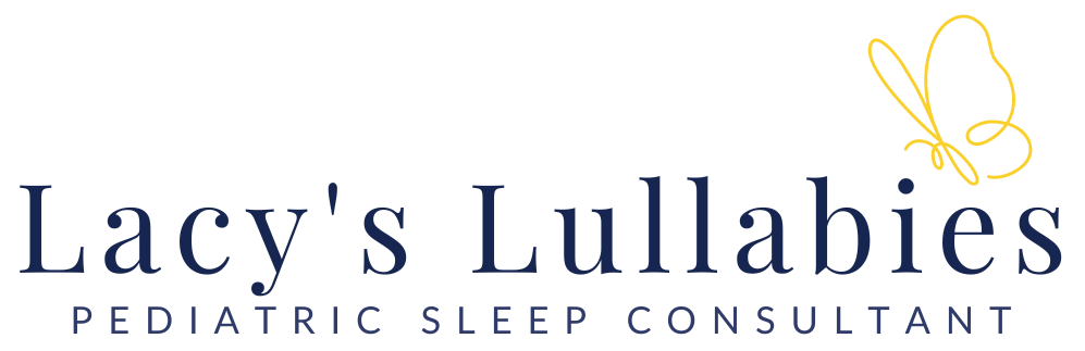 The logo for lacy 's lullabies pediatric sleep consultant