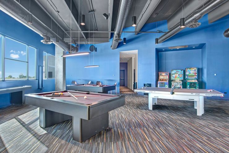 Pool table at The Trend at 51 Apartment Homes in Phoenix, AZ.
