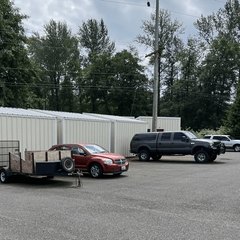 Vehicle parking at Ace Self Storage Mount Vernon, WA