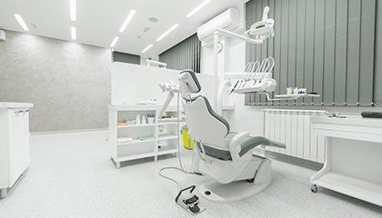 white dentist office