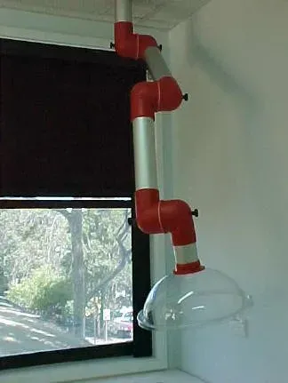 Small Articulated Laboratory Arm — Cardiff, NSW — Austedan Fabrications Pty Ltd