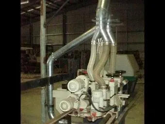 Duct to Double-Ended Tenoner — Cardiff, NSW — Austedan Fabrications Pty Ltd