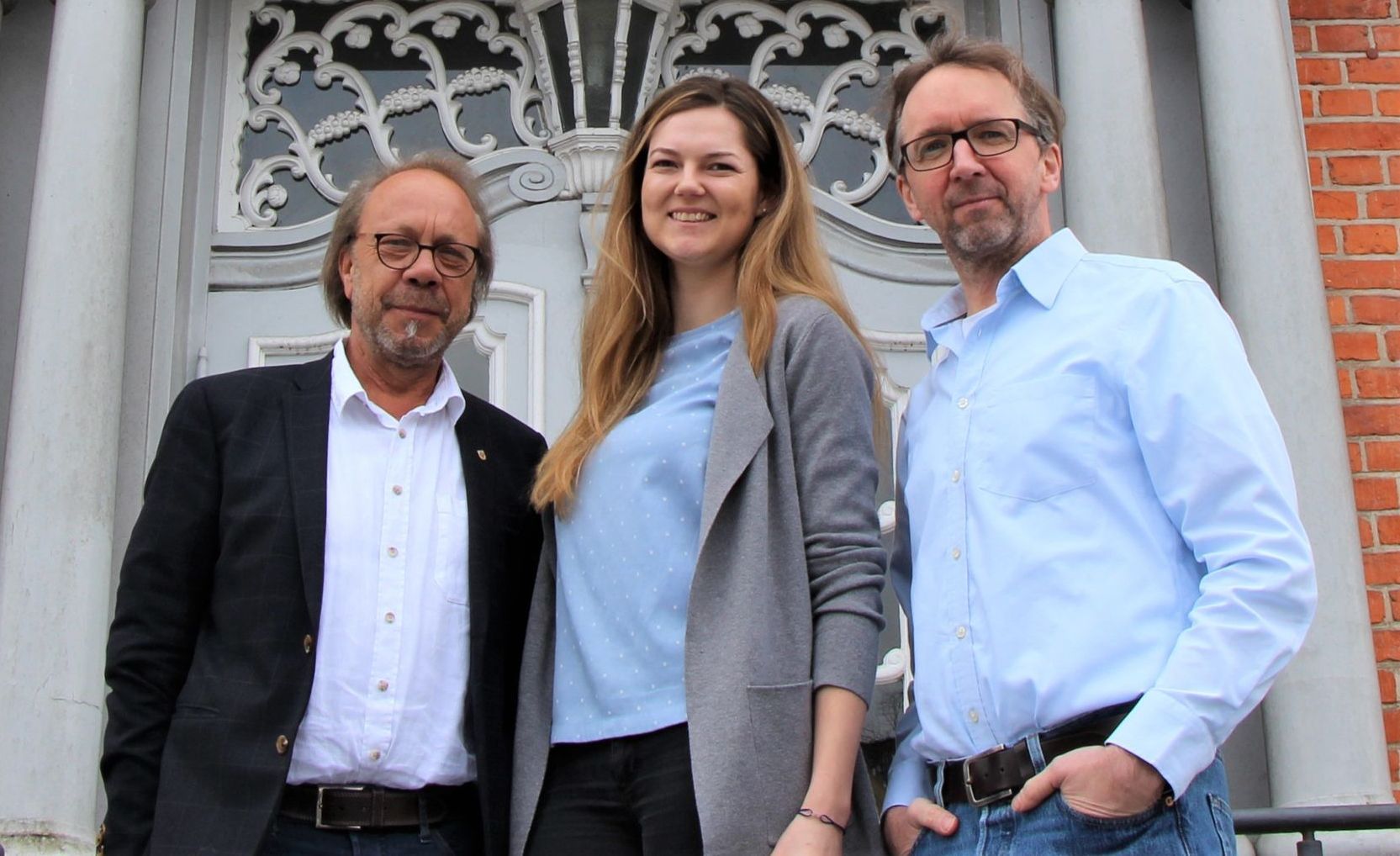 Auf dem Bild zu sehen sind: Thorsten Luckow, Jessica Steenbock und Markus Klein.