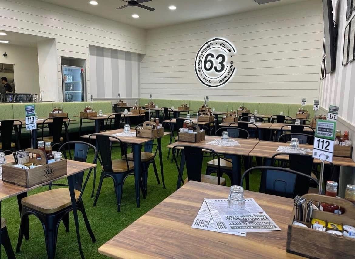 Finished cafe dining interior 1