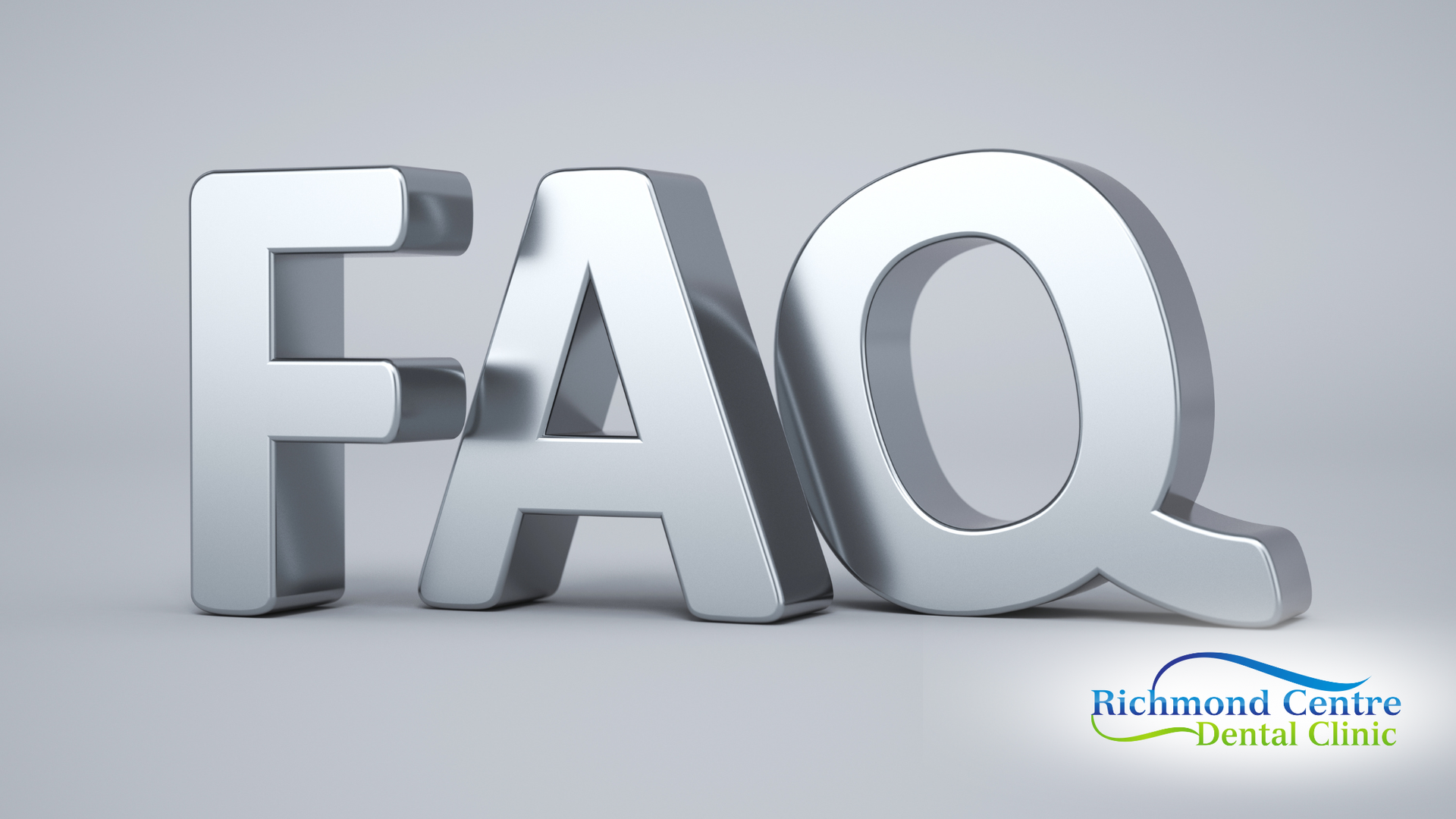 Shiny silver letters