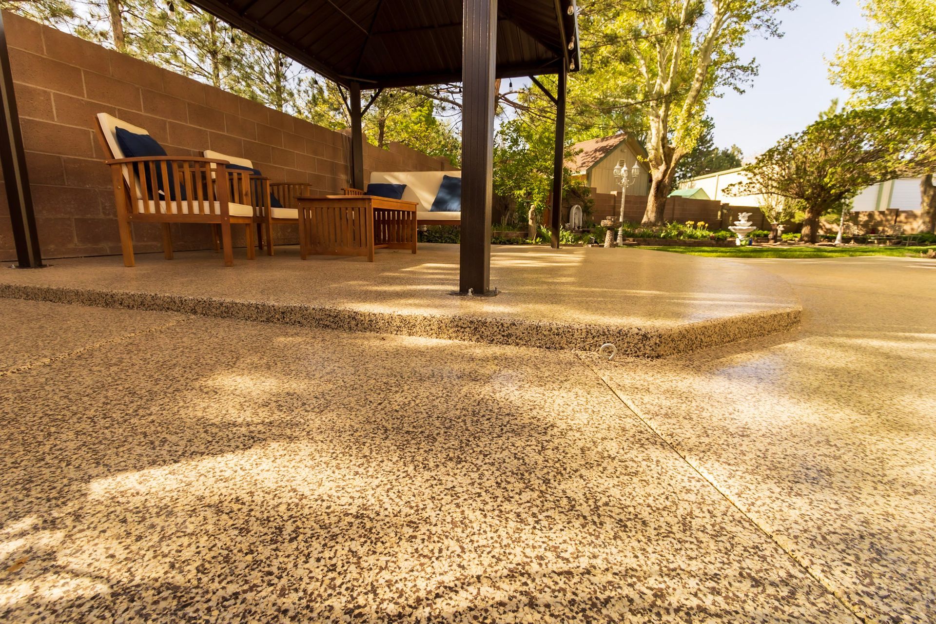 patio concrete floor coating