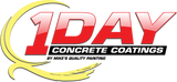 1 day concrete coatings logo