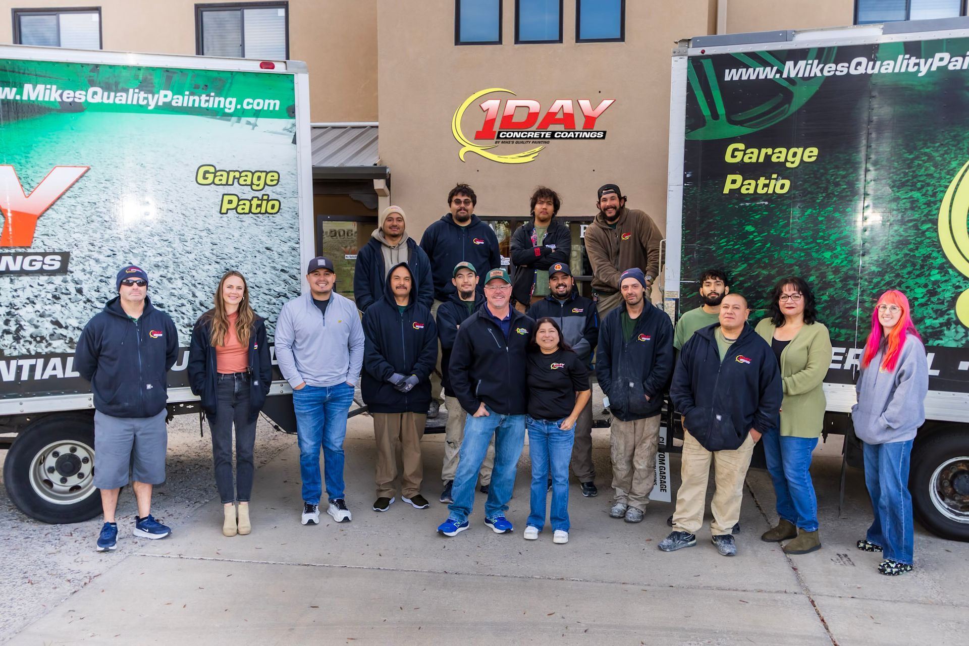 1 day concrete coatings NM team