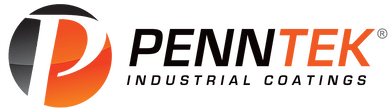 penntek industrial coatings logo on a white background