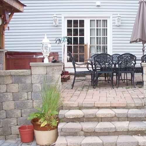 Outdoor Living & Stone Work — Concrete Blocks in Bridgewater, NJ